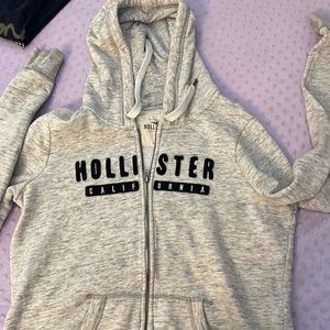 Hollister Zip Up Hoodie